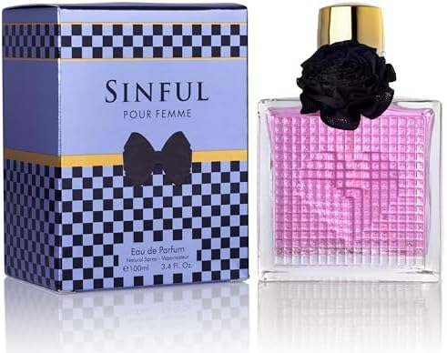 5ml: Sinful for Women Eau De Parfum - Versatile Perfume Choice - Featuring a Fruity & Floral Scent That will Make You Feel Feminine - Long-Lasting Fragrance for Day & Night Use - Elegant 100ml Bottle