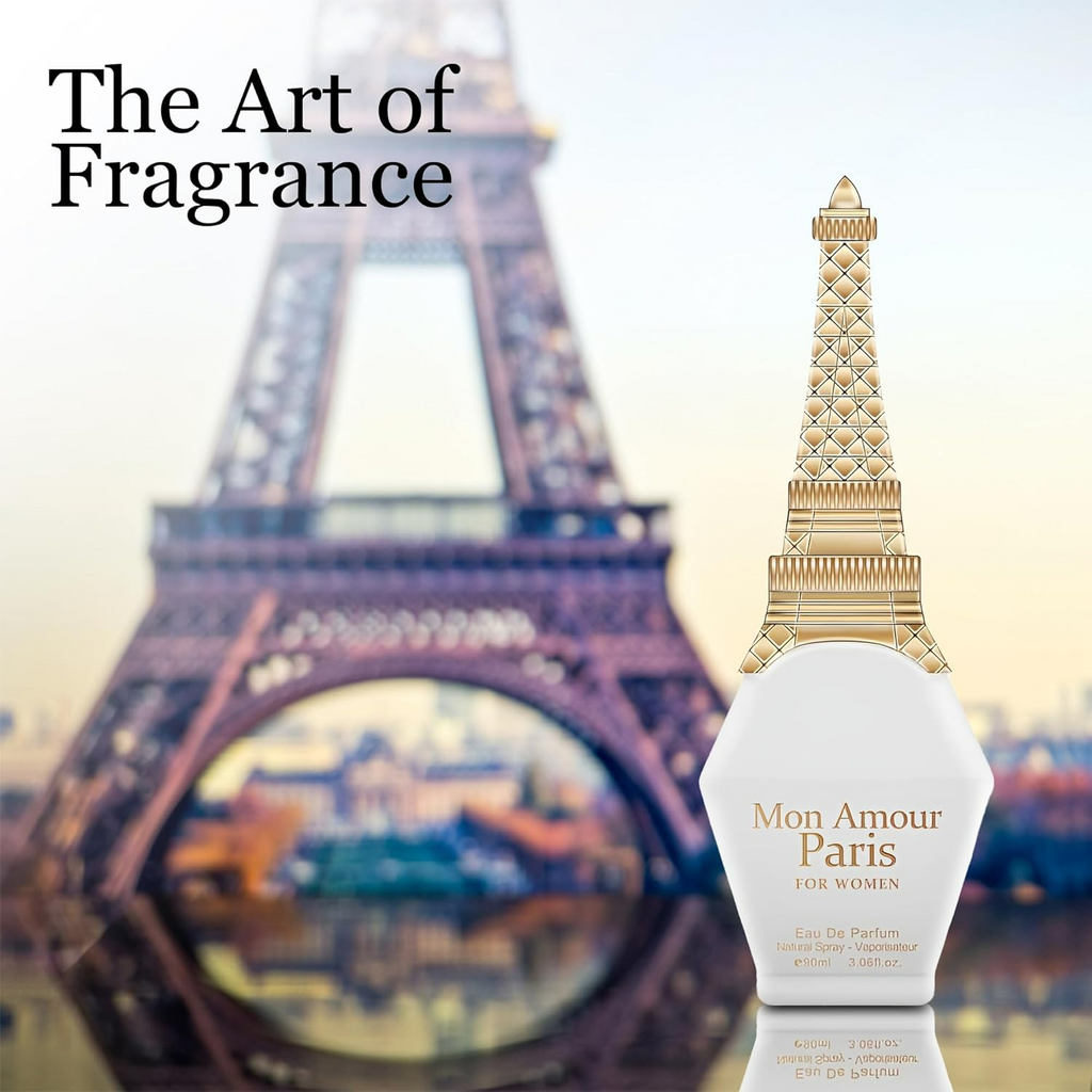 5ml: Mon Amour Paris Women's Perfume Amazing Scent Fragrance Eau de Parfum Cologne for Women Daily Used 3.4 Fluid Ounce