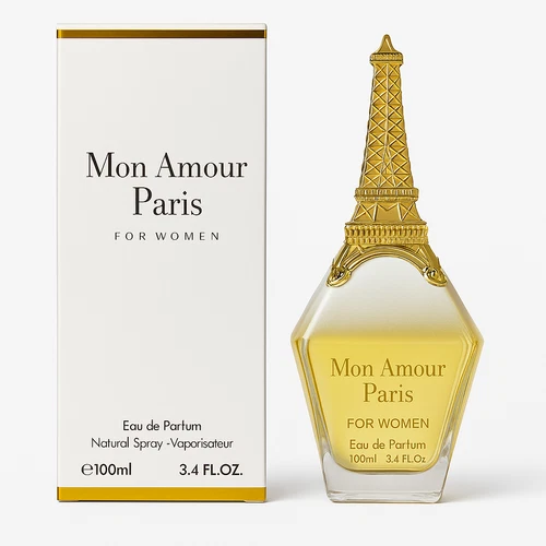 5ml: Mon Amour Paris Women's Perfume Amazing Scent Fragrance Eau de Parfum Cologne for Women Daily Used 3.4 Fluid Ounce