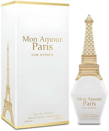 5ml: Mon Amour Paris Women's Perfume Amazing Scent Fragrance Eau de Parfum Cologne for Women Daily Used 3.4 Fluid Ounce