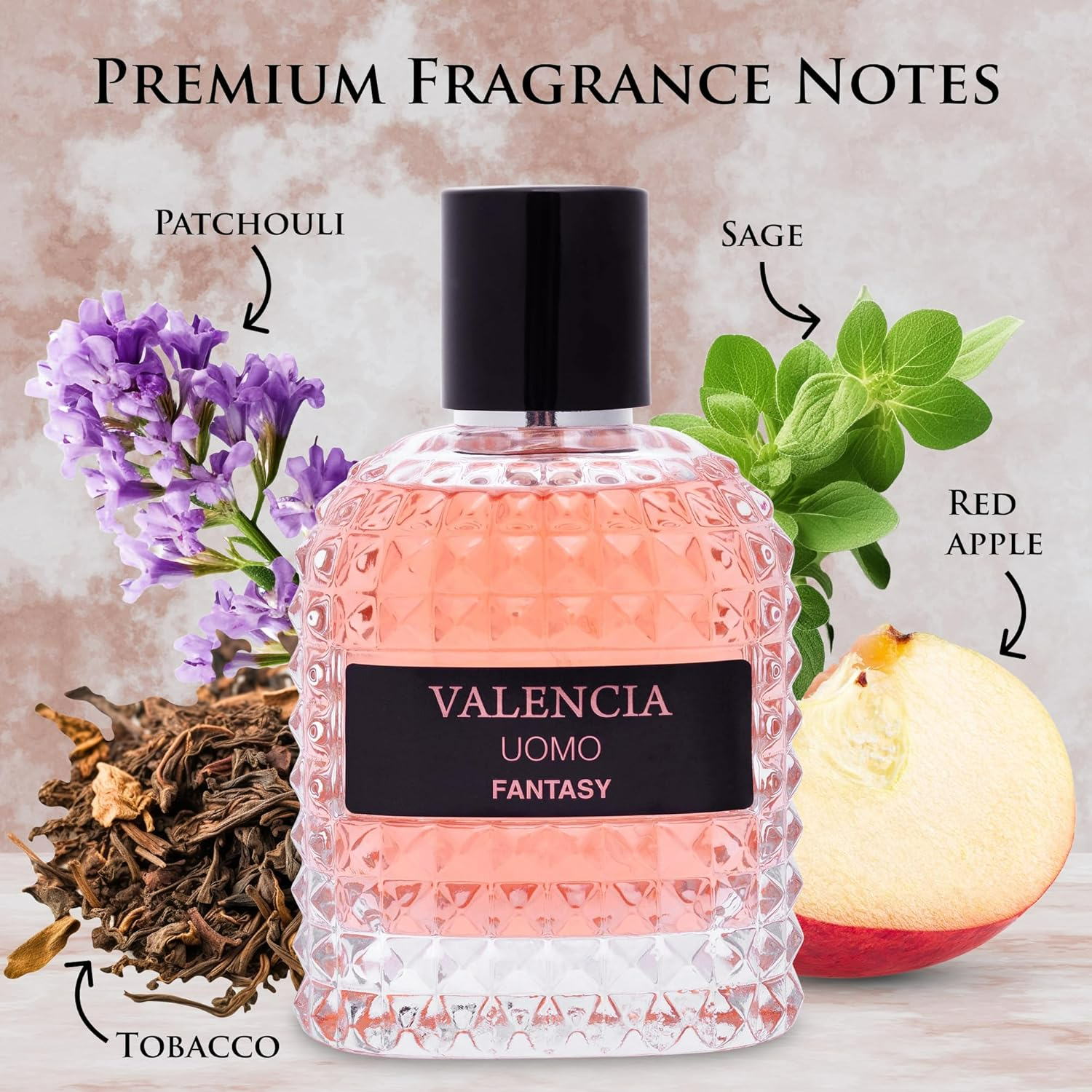 5ml: Valencia UOMO Fantasy Men EDP - Spicy & Woody Fragrance