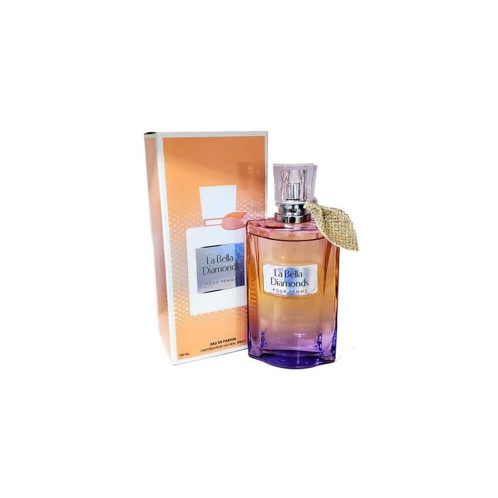 Generic LA BELLA DIAMONDS POUR FEMME EAU DE PARFUM 3.4 FL. OZ. Amber Vanilla fragrance for women