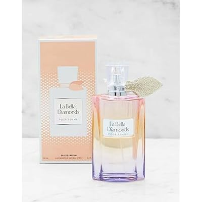 Generic LA BELLA DIAMONDS POUR FEMME EAU DE PARFUM 3.4 FL. OZ. Amber Vanilla fragrance for women