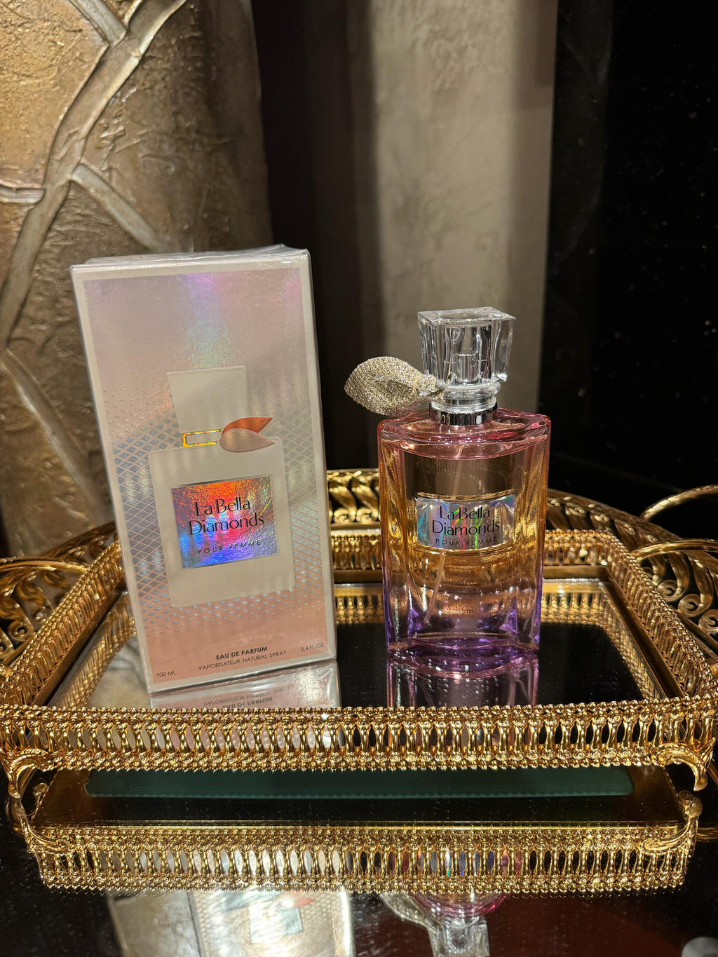 La Bella Diamonds Women's cologne 3.4 Fl. Oz. Eau de Parfum Spray