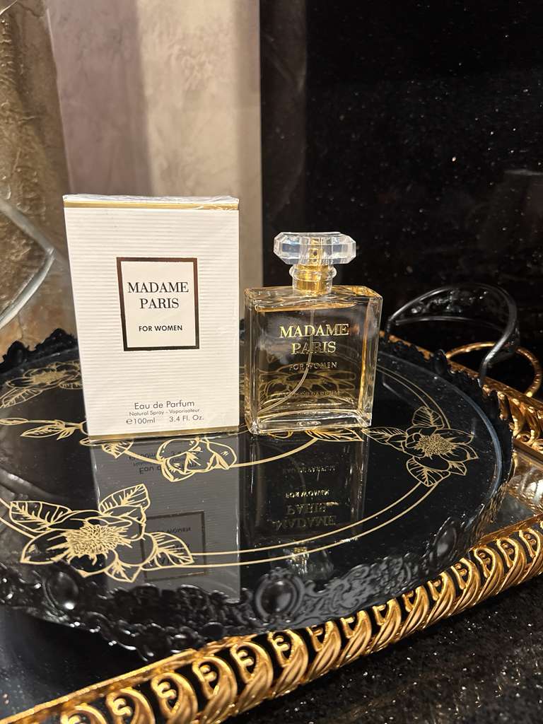 Madame Paris Eau De Parfum for Women, 3.4 oz – Floral, Ambery Scent, Cruelty-Free Perfume
