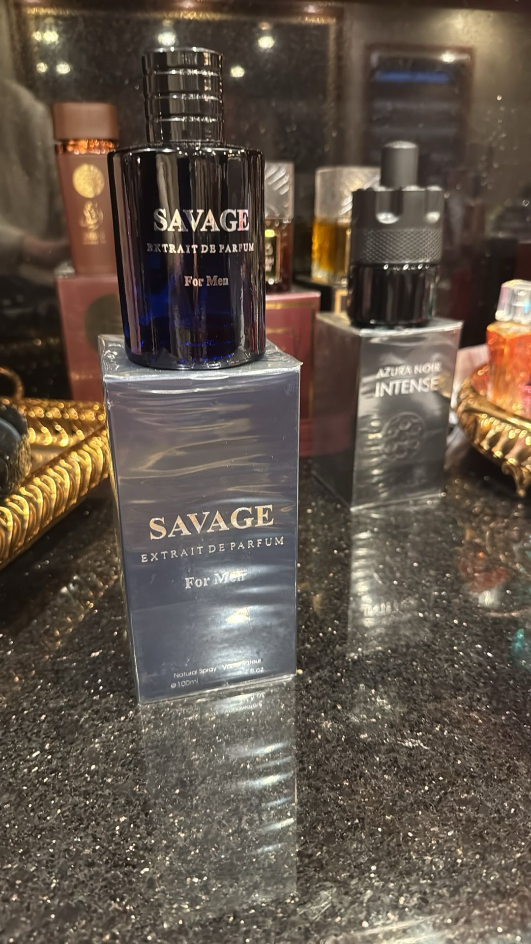 SG EXTRAIT Cologne for Men Eau De Parfum, TN: Grapefruit & Heady Spices BN: Lavender Essence & Rich Wood Cologne for Everyday Wear, Work Days, Romantic Date. Elegant Bottle 3.4oz
