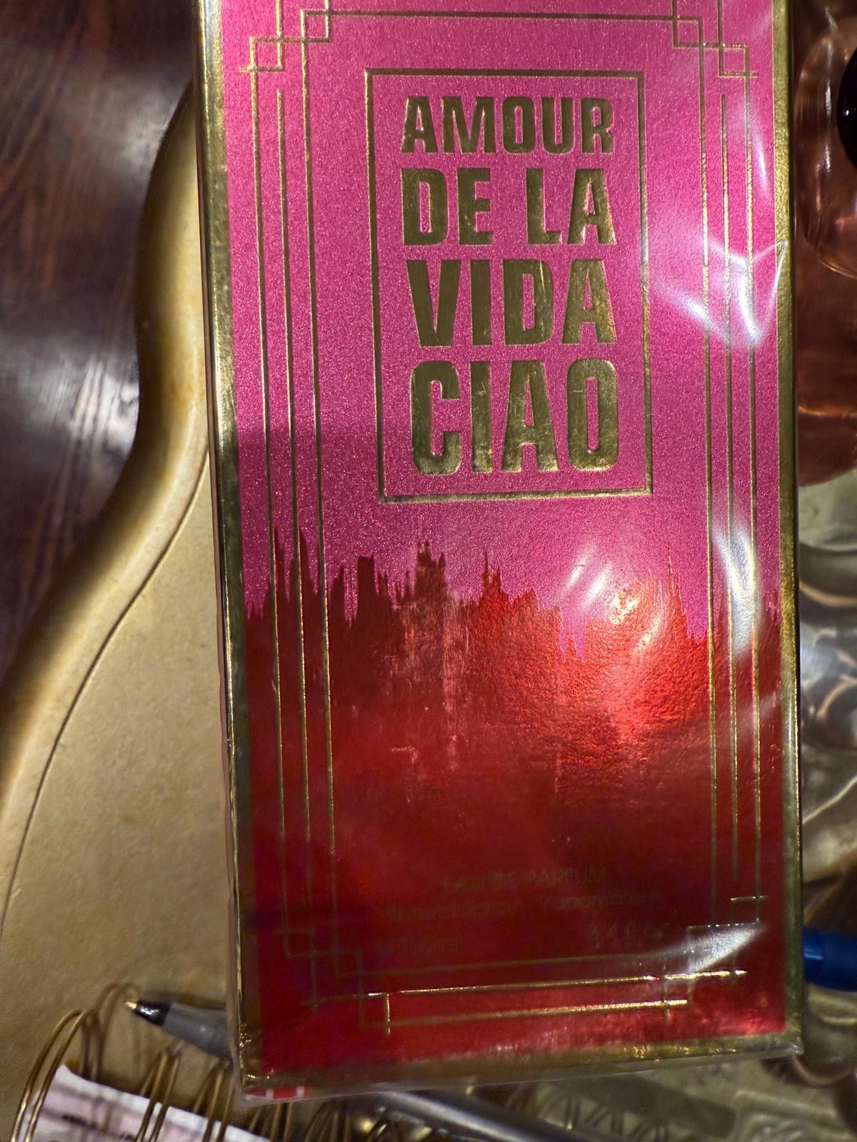 AMOUR DE LA VIDA CIAO" FRAGRANCE COUTURE EAU DE PARFUM 3.4 FL.OZ SPRAY
