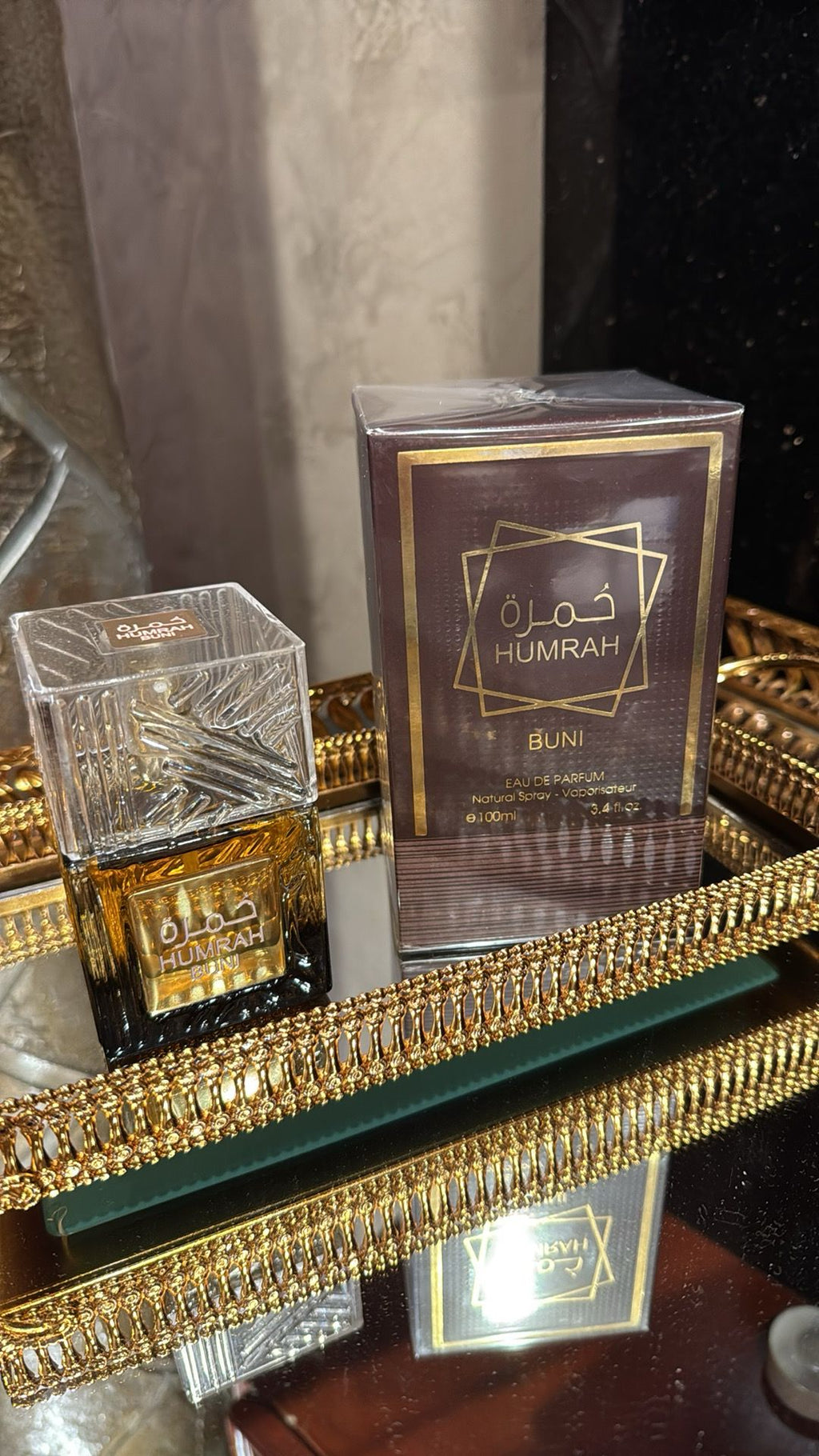 5ml: Humrah Buni Noteds with Vanilla, Warm Spicy, Amber, Cinnamon - Eau de Parfum Long-Lasting Fragrance for Unisex Perfume, 3.40 Ounce / 100 ml