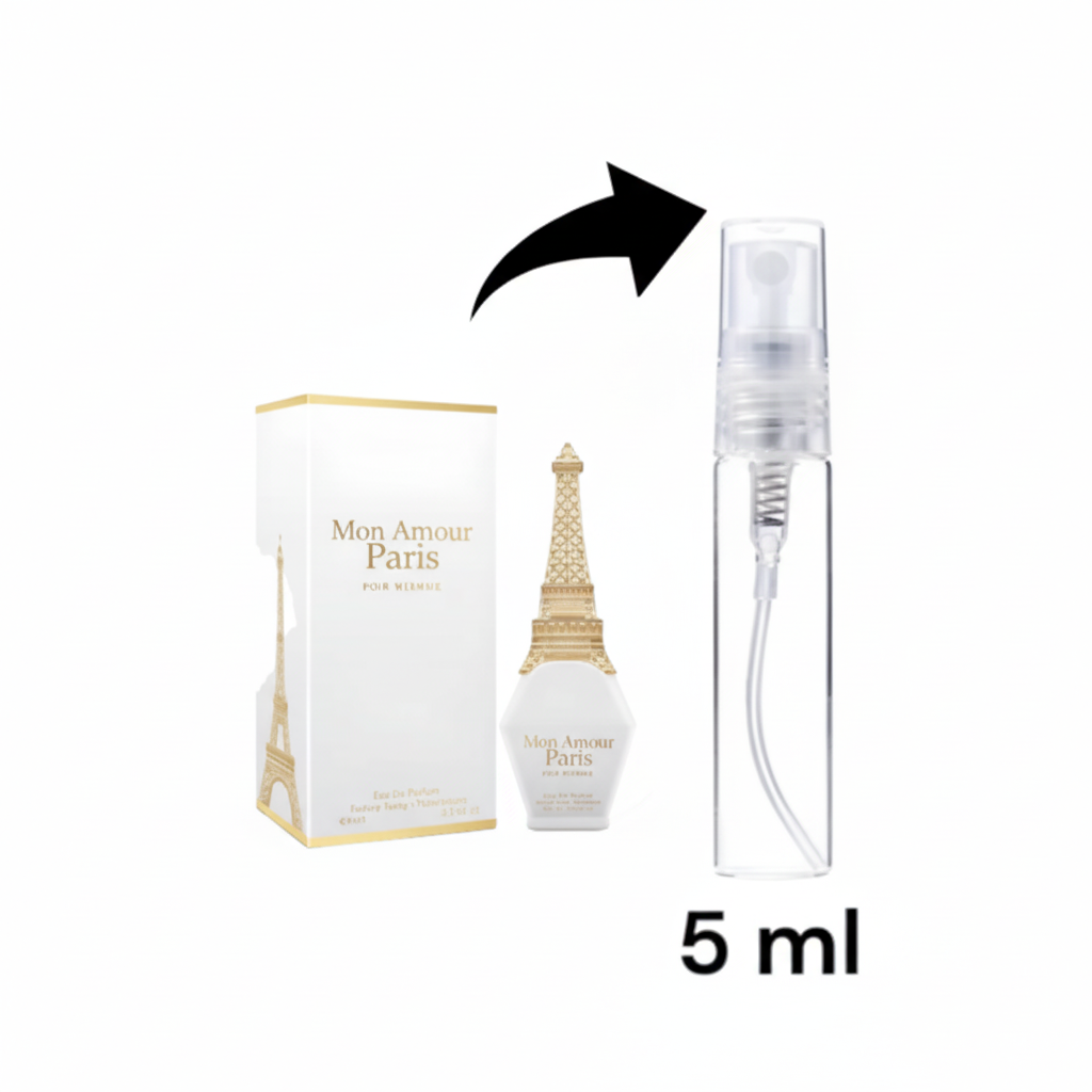 5ml: Mon Amour Paris Women's Perfume Amazing Scent Fragrance Eau de Parfum Cologne for Women Daily Used 3.4 Fluid Ounce