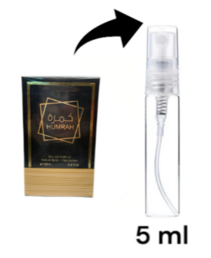 5ml: Perfume Humrah Eau de Parfum 100ml