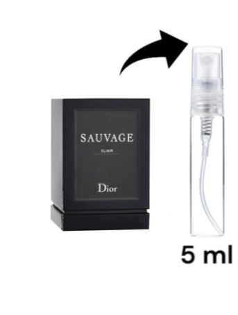 5ml: Sauvage Elixir by  Dior