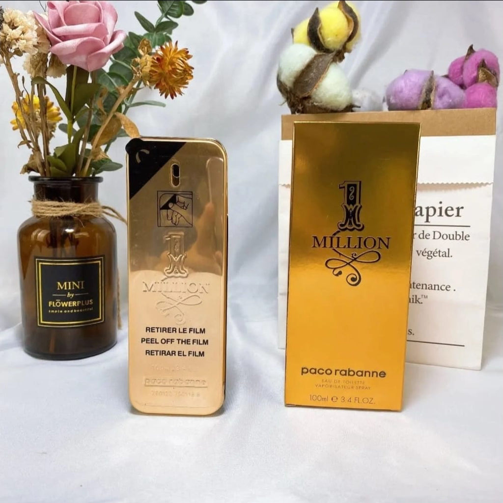 5ml: Paco Rabanne 1 Million Perfume Eau De Toilette Natural Spray 100ml