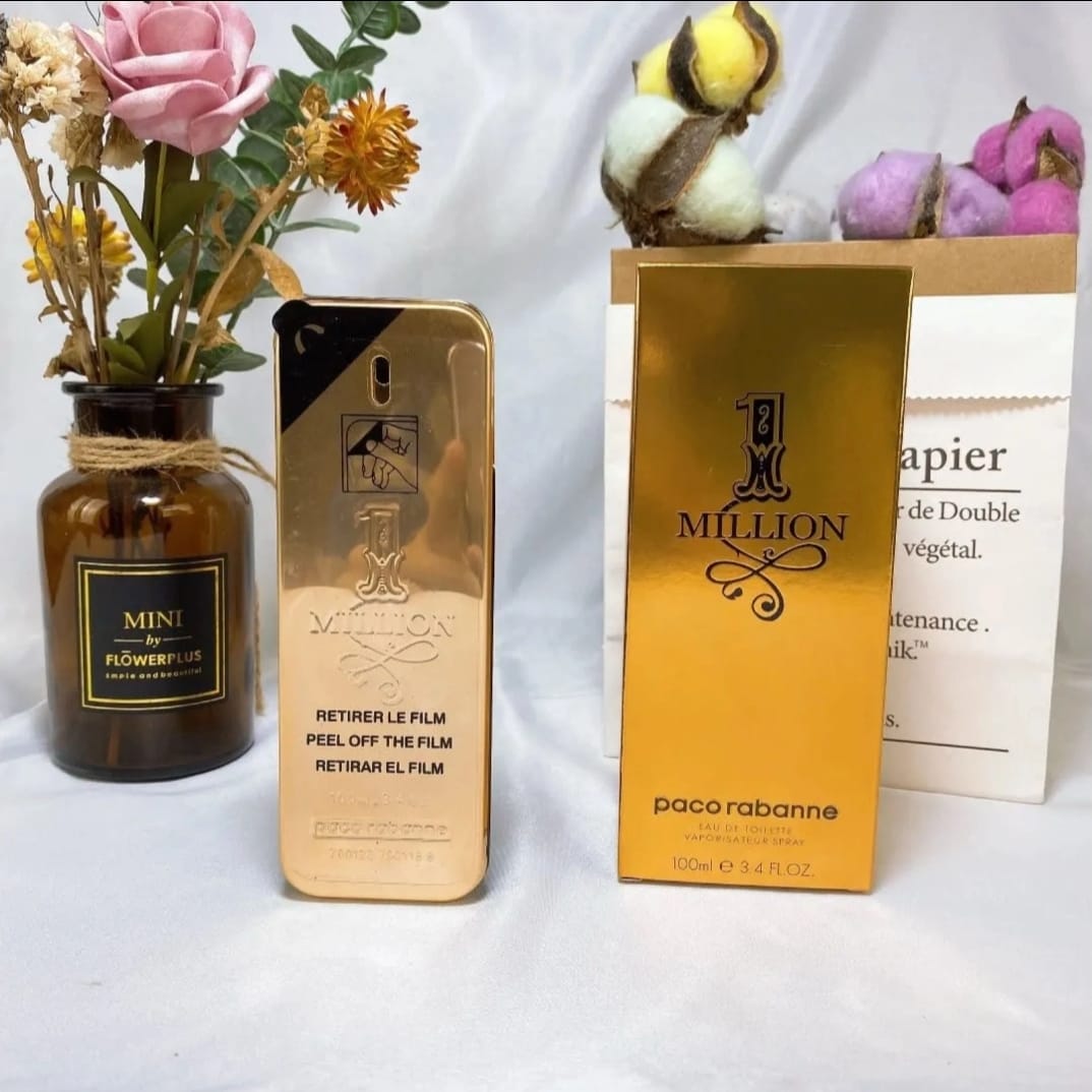 5ml: Paco Rabanne 1 Million Perfume Eau De Toilette Natural Spray 100ml