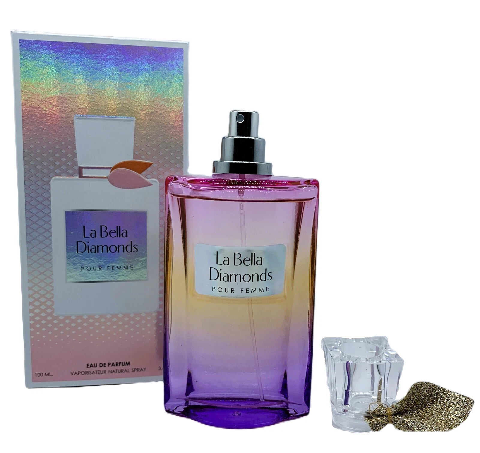 La Bella Diamonds Women's cologne 3.4 Fl. Oz. Eau de Parfum Spray