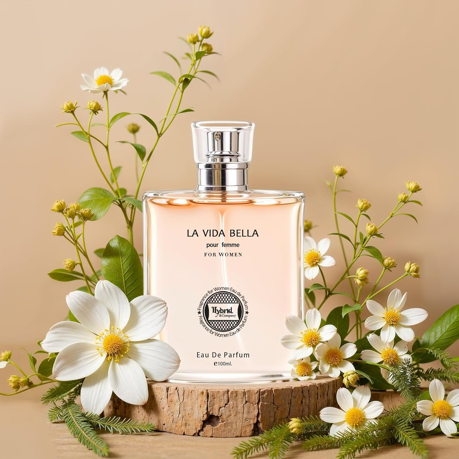 La Vida Bella Perfume for Women – Graceful Natural Spray with a Sophisticated Aroma, 3.4 Fl Oz