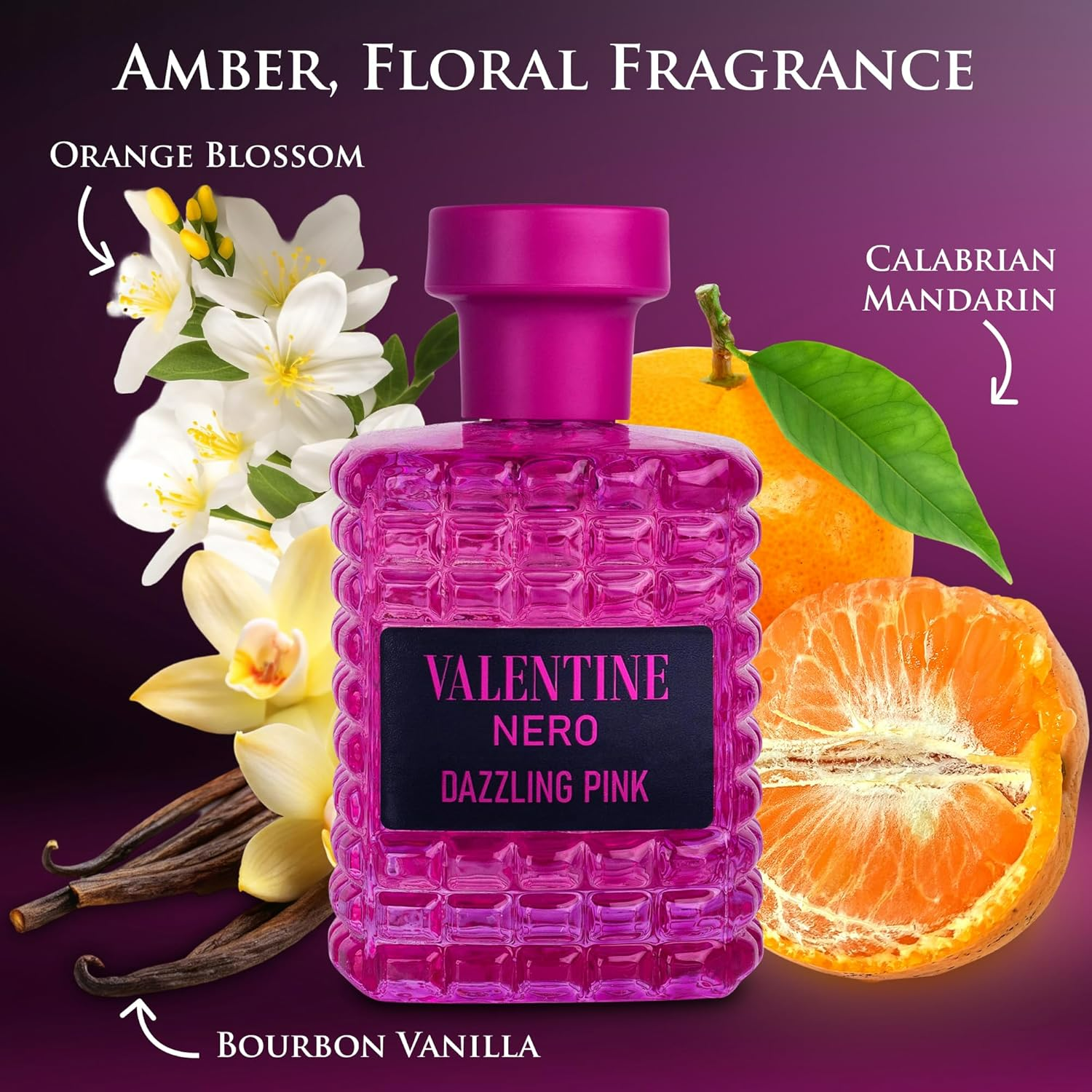 5ml: URBAN COLLECTION Valentine Nero Dazzling Pink for Women – Vegan