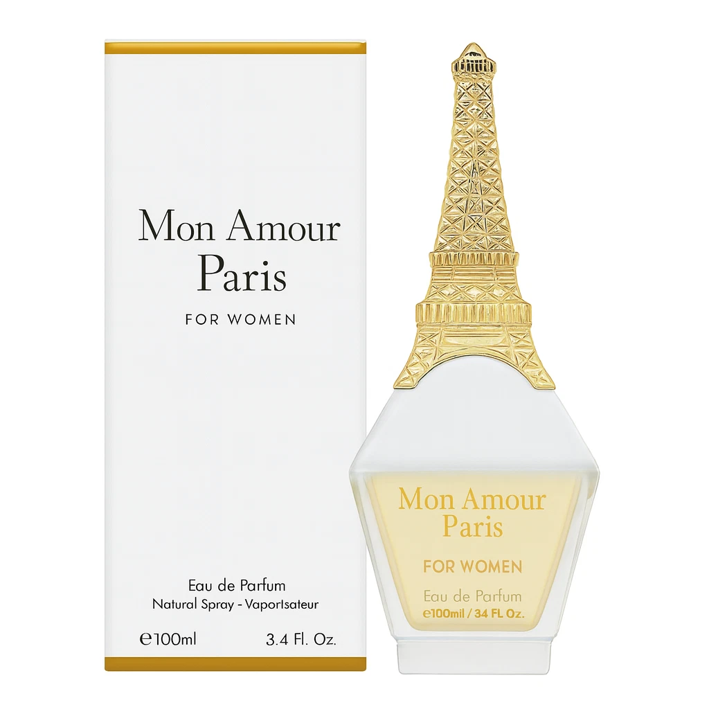 5ml: Mon Amour Paris Women's Perfume Amazing Scent Fragrance Eau de Parfum Cologne for Women Daily Used 3.4 Fluid Ounce