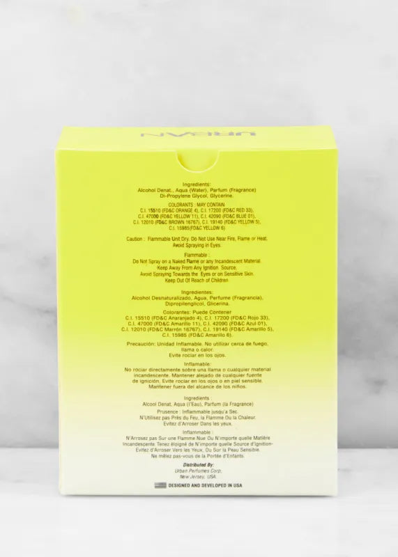 Verse Golden Crystal Perfume