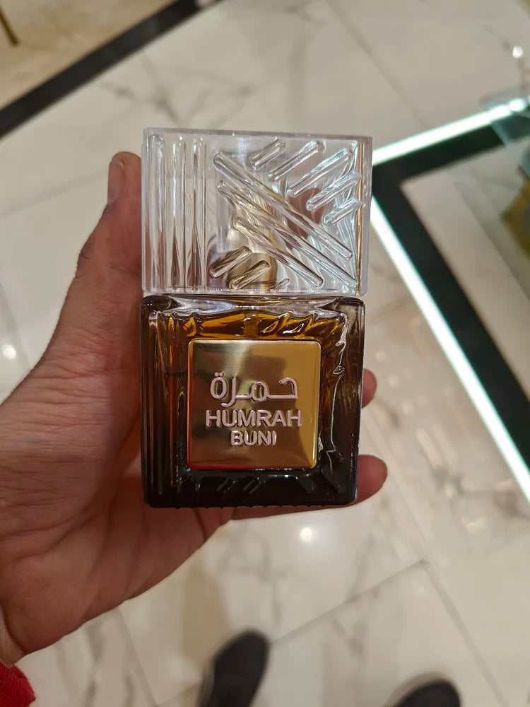 Men's Cologne Humrah Buni Noteds with Vanilla, Warm Spicy, Amber, Cinnamon - Eau de Parfum Long-Lasting Fragrance for Unisex Perfume, 3.40 Ounce / 100 ml