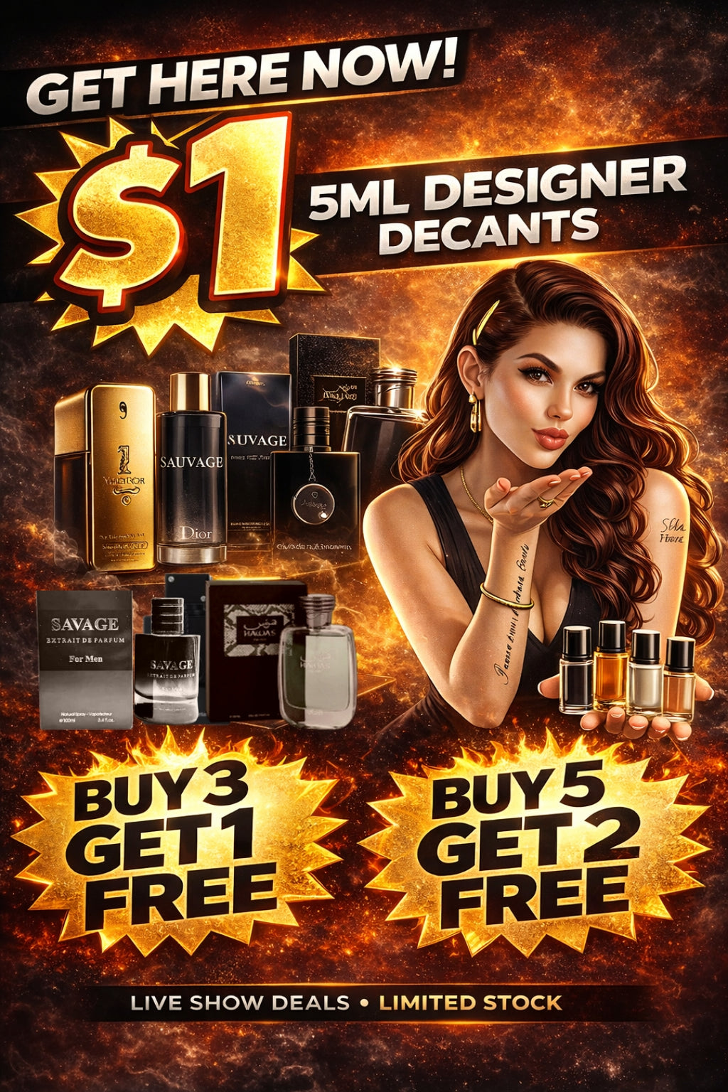 5ml: Sinful for Women Eau De Parfum - Versatile Perfume Choice - Featuring a Fruity & Floral Scent That will Make You Feel Feminine - Long-Lasting Fragrance for Day & Night Use - Elegant 100ml Bottle